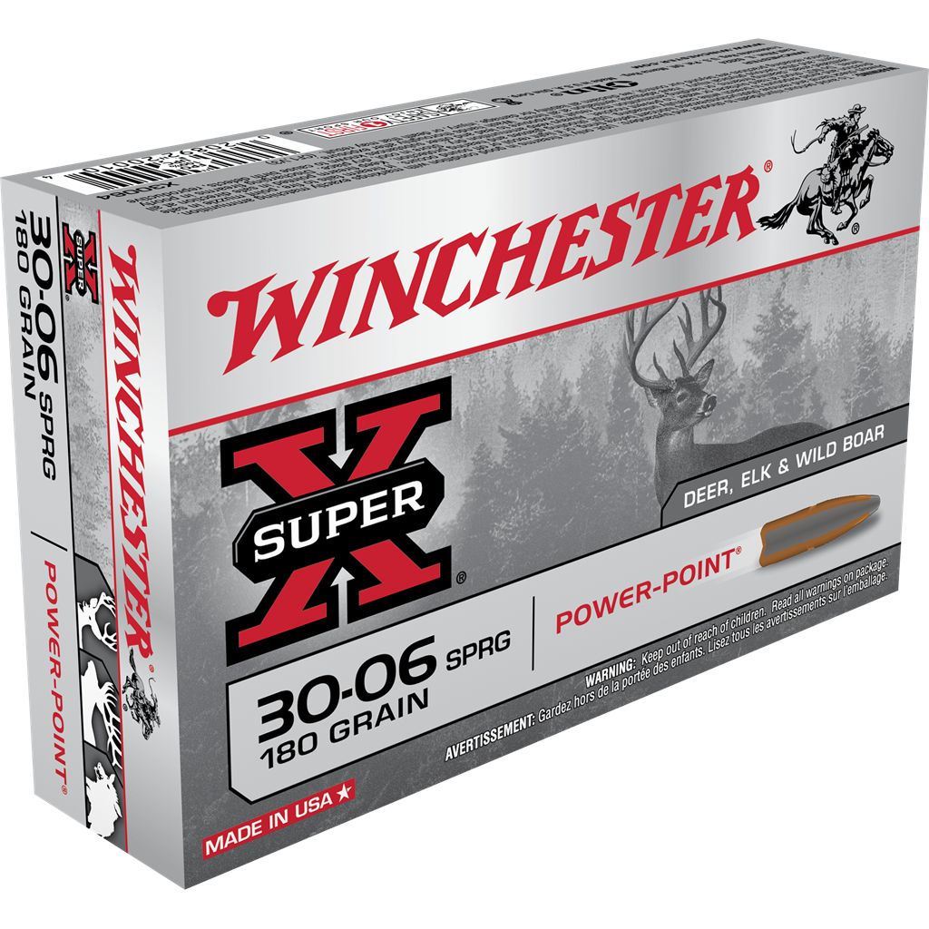 Bala Cal. .3006 Springfield 180 gr. SuperX® Power Point Mundo Nautico