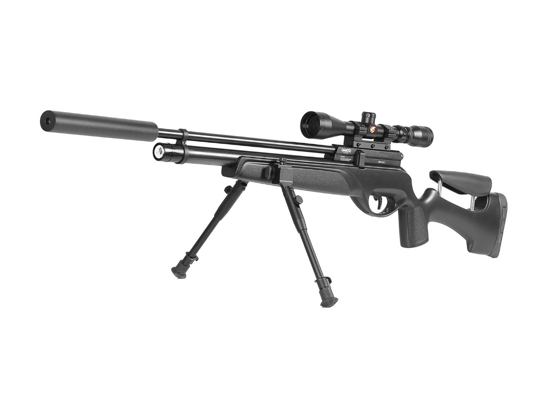 Rifle de Aire Comprimido Cal. 5.5 mm= 0.22″ GAMO HPA TACTICAL PCP – Mundo  Nautico